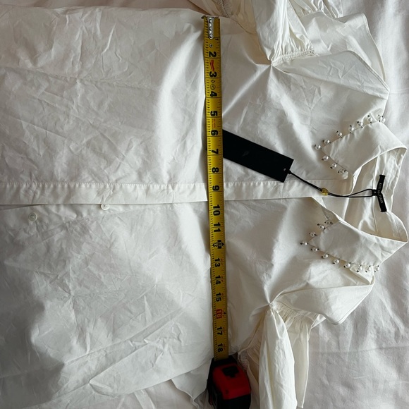 Kobi Halperin Pearl Embellished Blouse - Picture 8 of 9